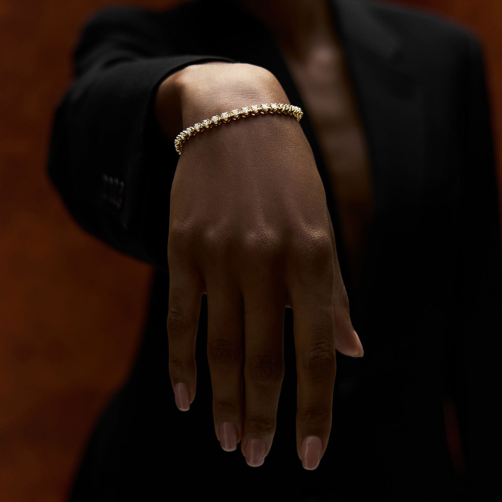 Lab Diamond Tennis Bracelets