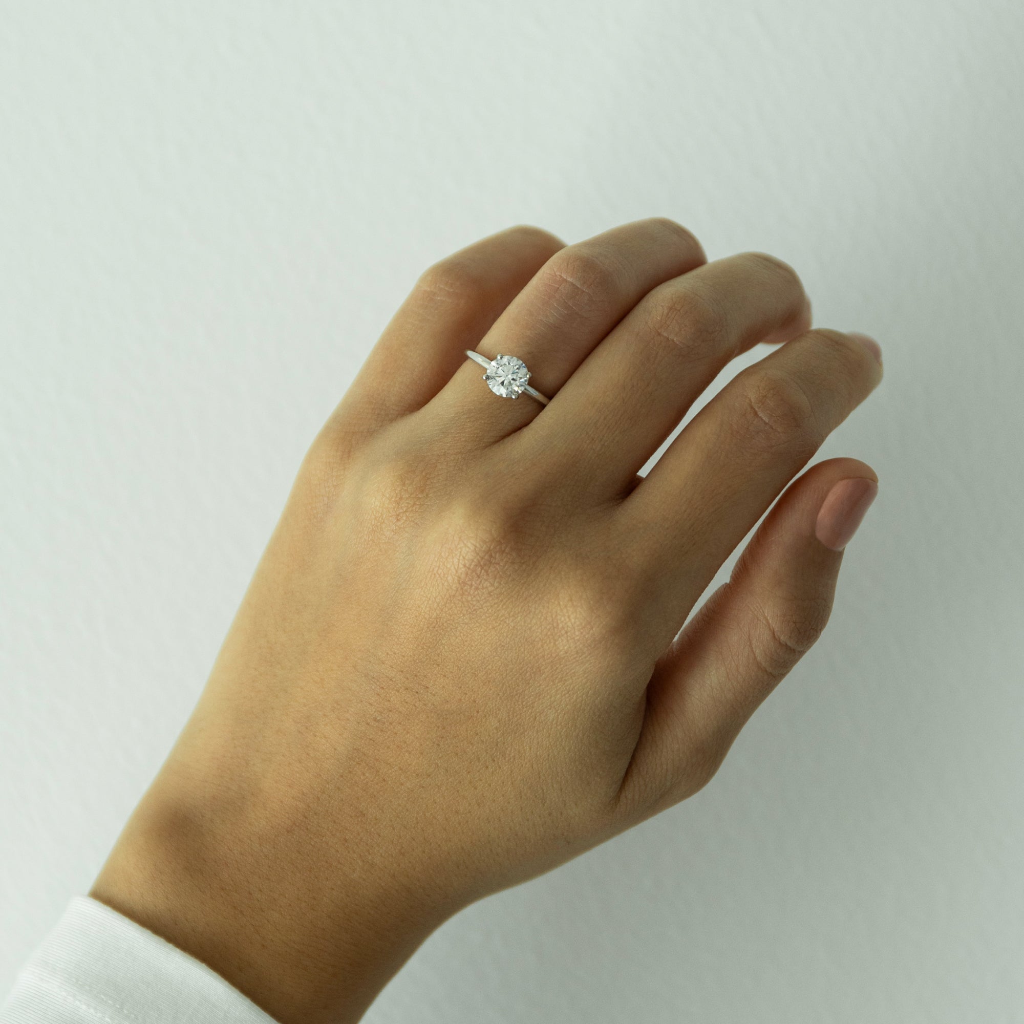 Ring Price What's A Solitaire Diamond Princess Cut Natural Diamond Classic Prong Solitaire Engagement Ring  (GIA Certified) Diamond Mansion