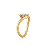 Faye Engagement Ring - East to West Marquise Ring