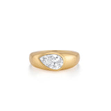 Zia Dome Pear Engagement Ring