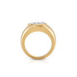 Zia Dome Pear Engagement Ring