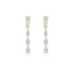 Multi-shape Diamond Earrings
