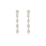 Multi-shape Diamond Earrings