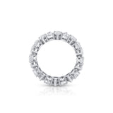 Alternating Pear Shape Eternity Ring (Certified)