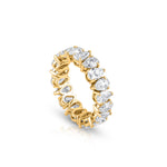 Alternating Pear Shape Eternity Ring (Certified)