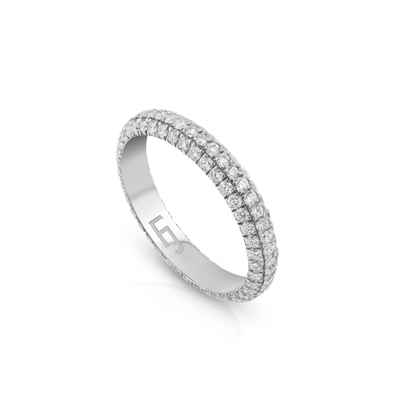 Diamond Dome Eternity ring