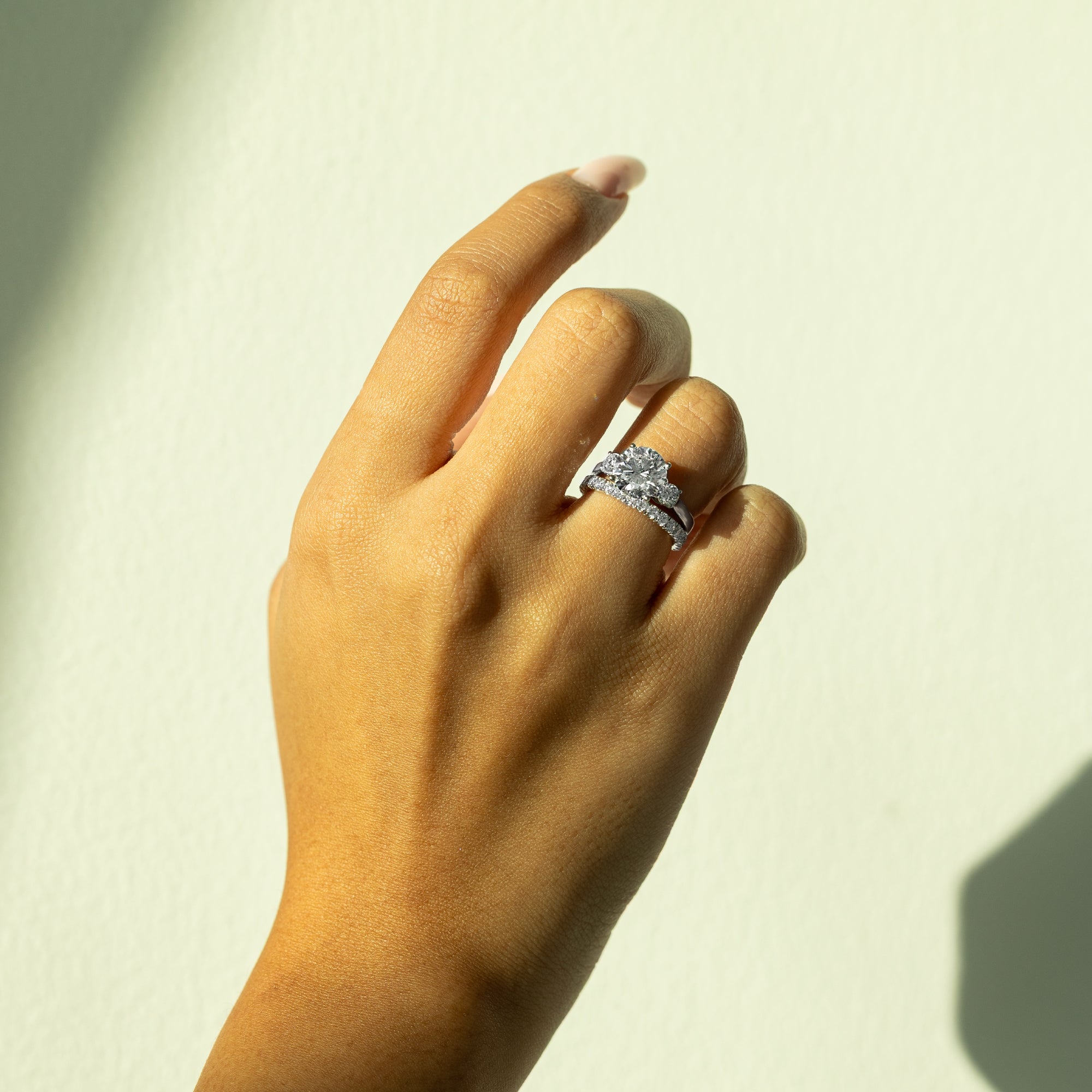 Julia Diamond Engagement Ring Bridal Set