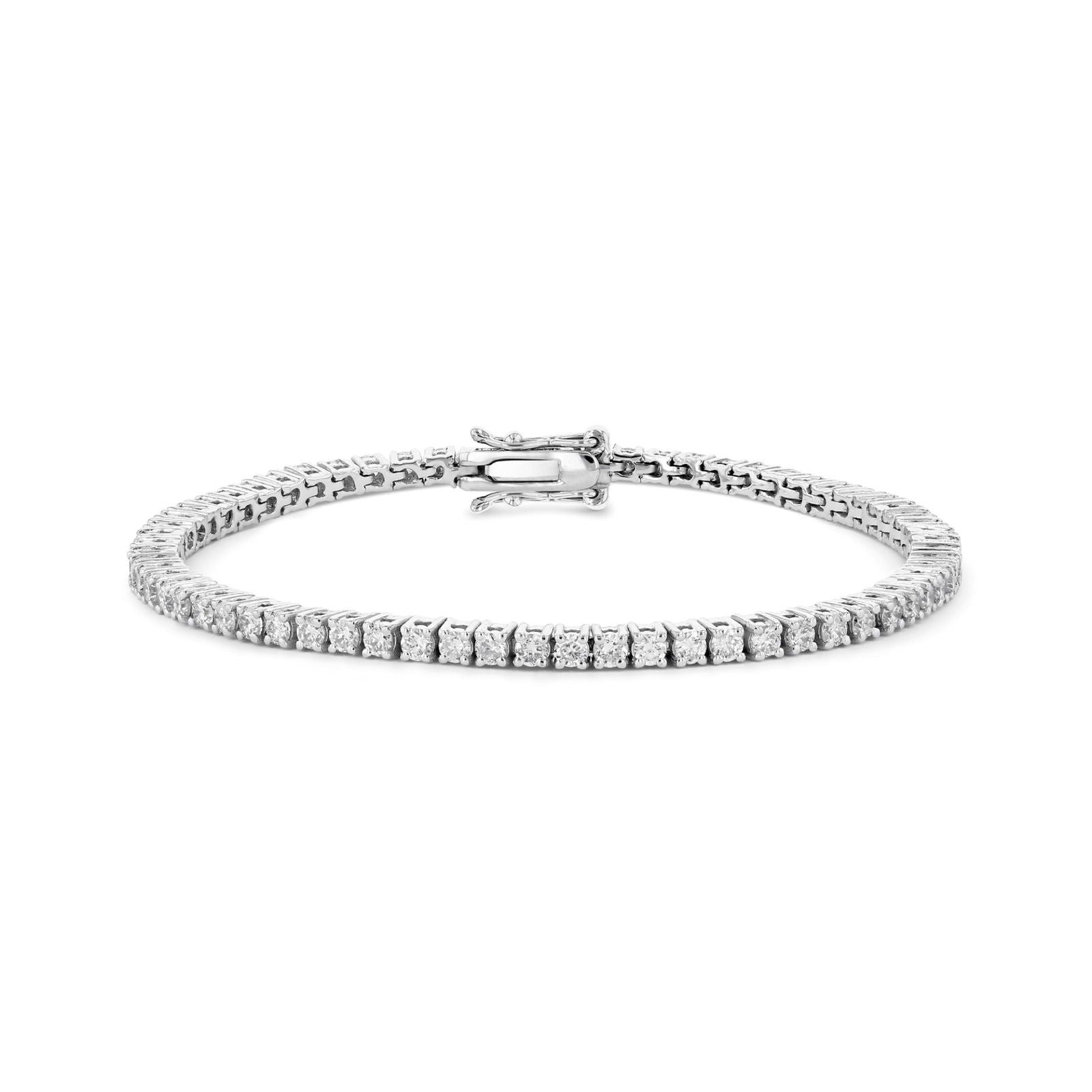 Lab Diamond Tennis Bracelet