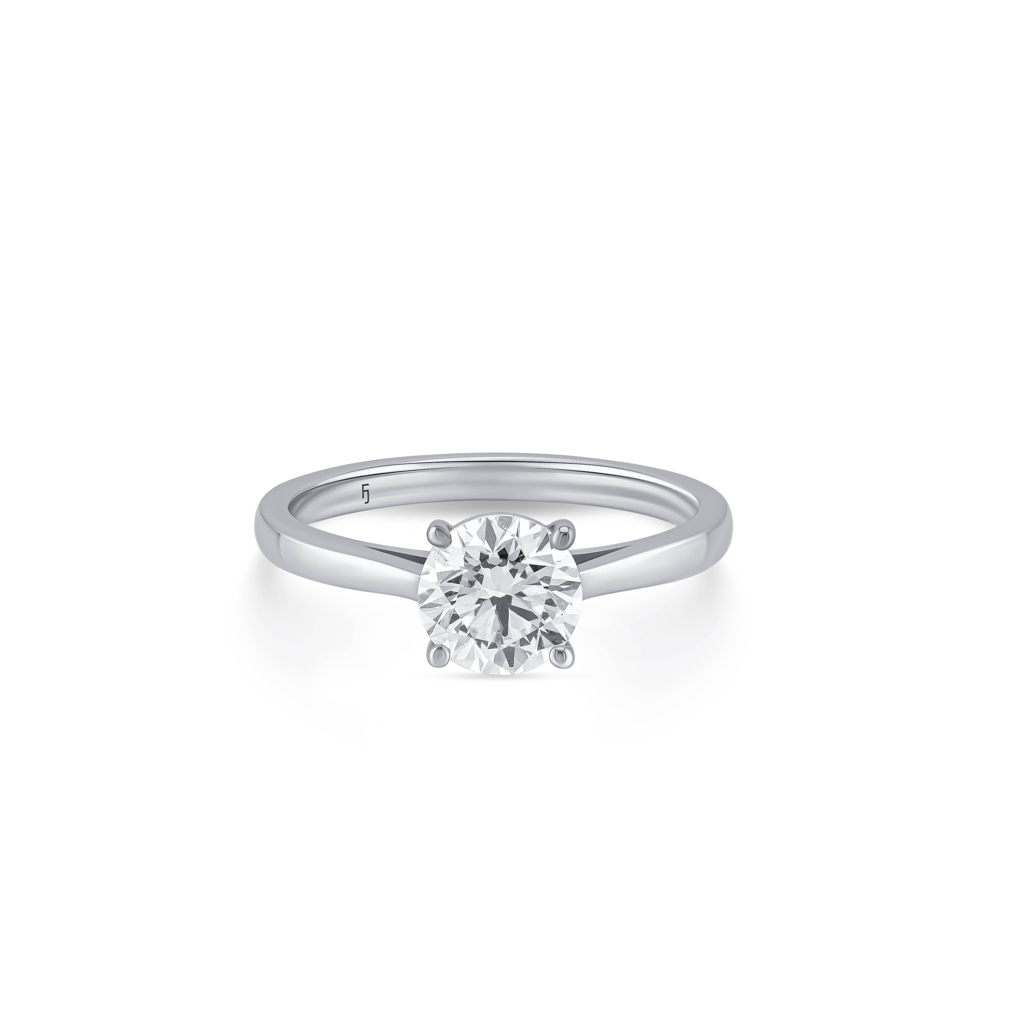 Round Brilliant Solitaire Engagement Ring