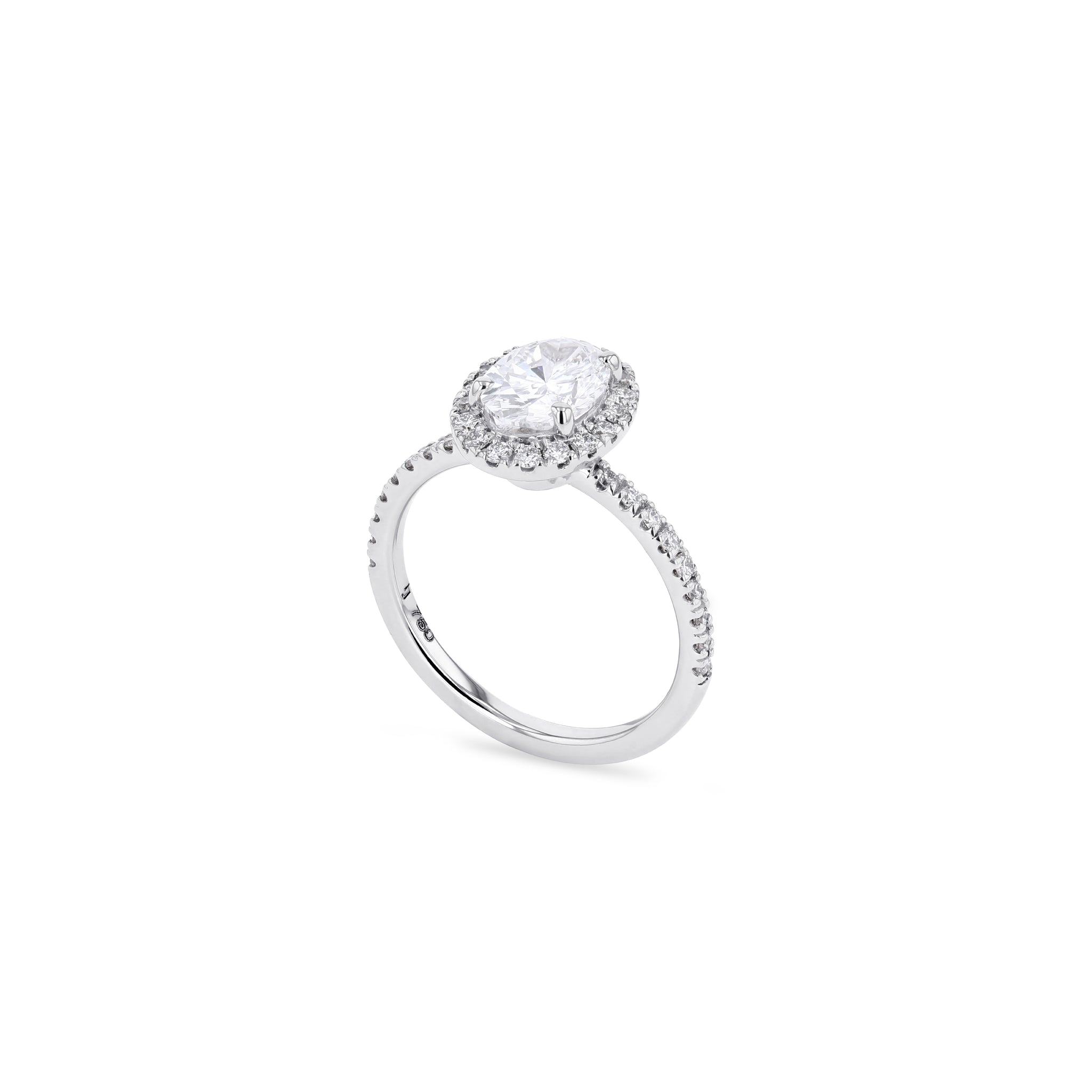 Solstice Classic Halo Diamond Ring