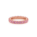 Amara Pink Diamond Eternity Ring (Certified) 1