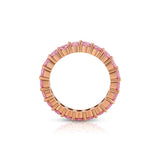 Amara Pink Diamond Eternity Ring (Certified)
