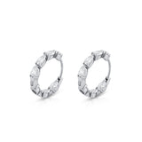 Inside Out Pear Shape Hoops