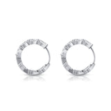 Inside Out Pear Shape Hoops
