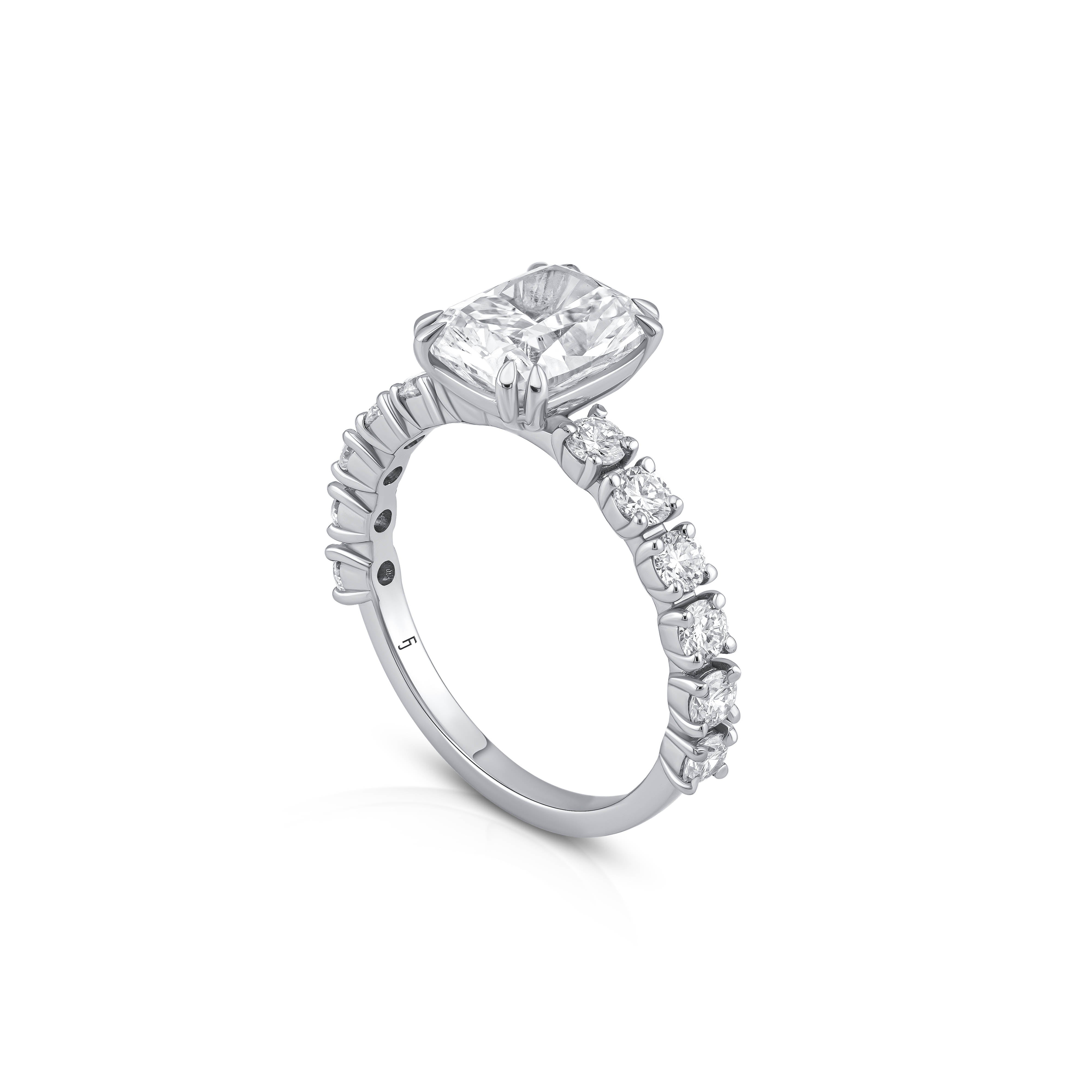 Jude Cushion Engagement Ring