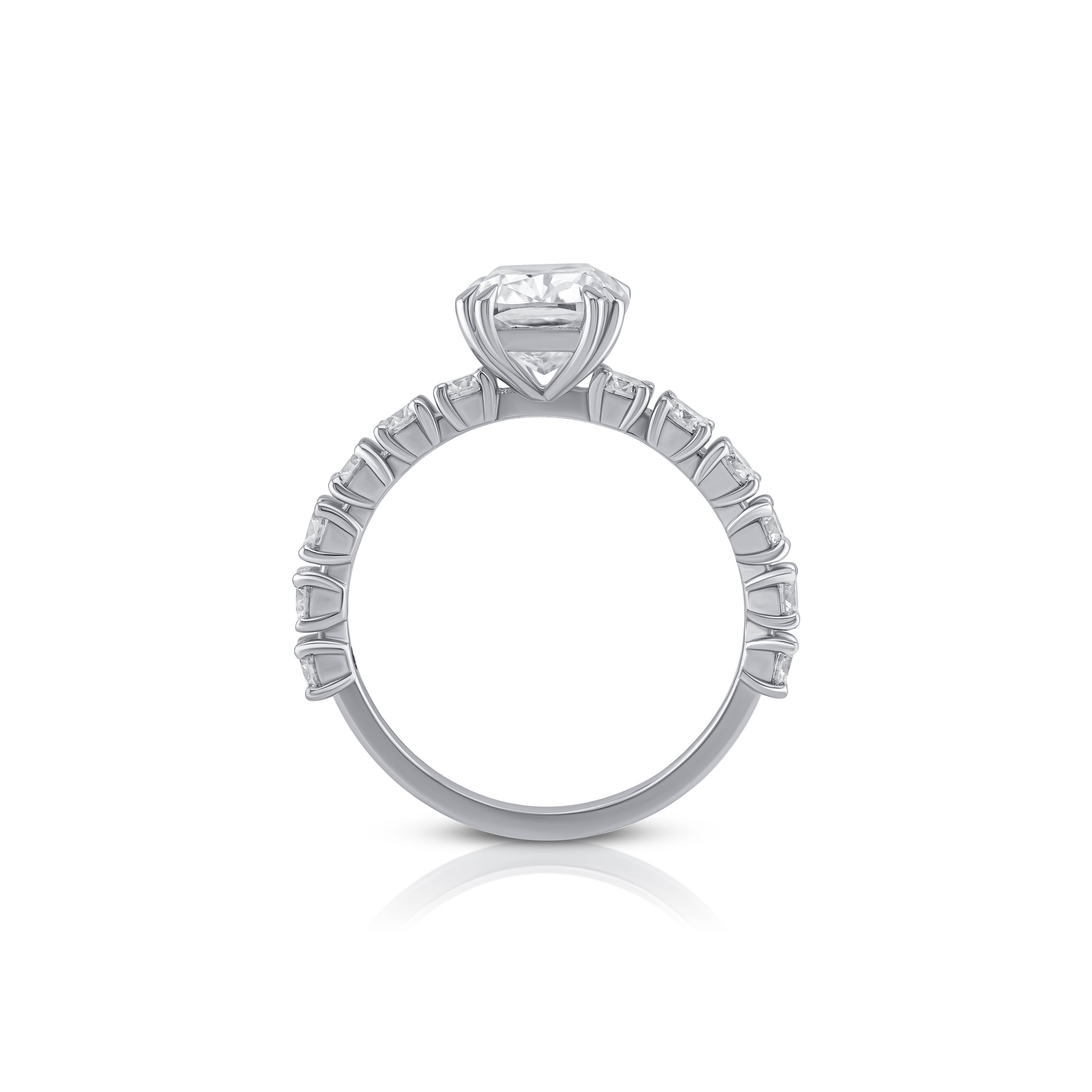 Jude Cushion Engagement Ring