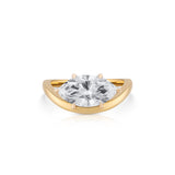 Faye Engagement Ring - East to West Marquise Ring