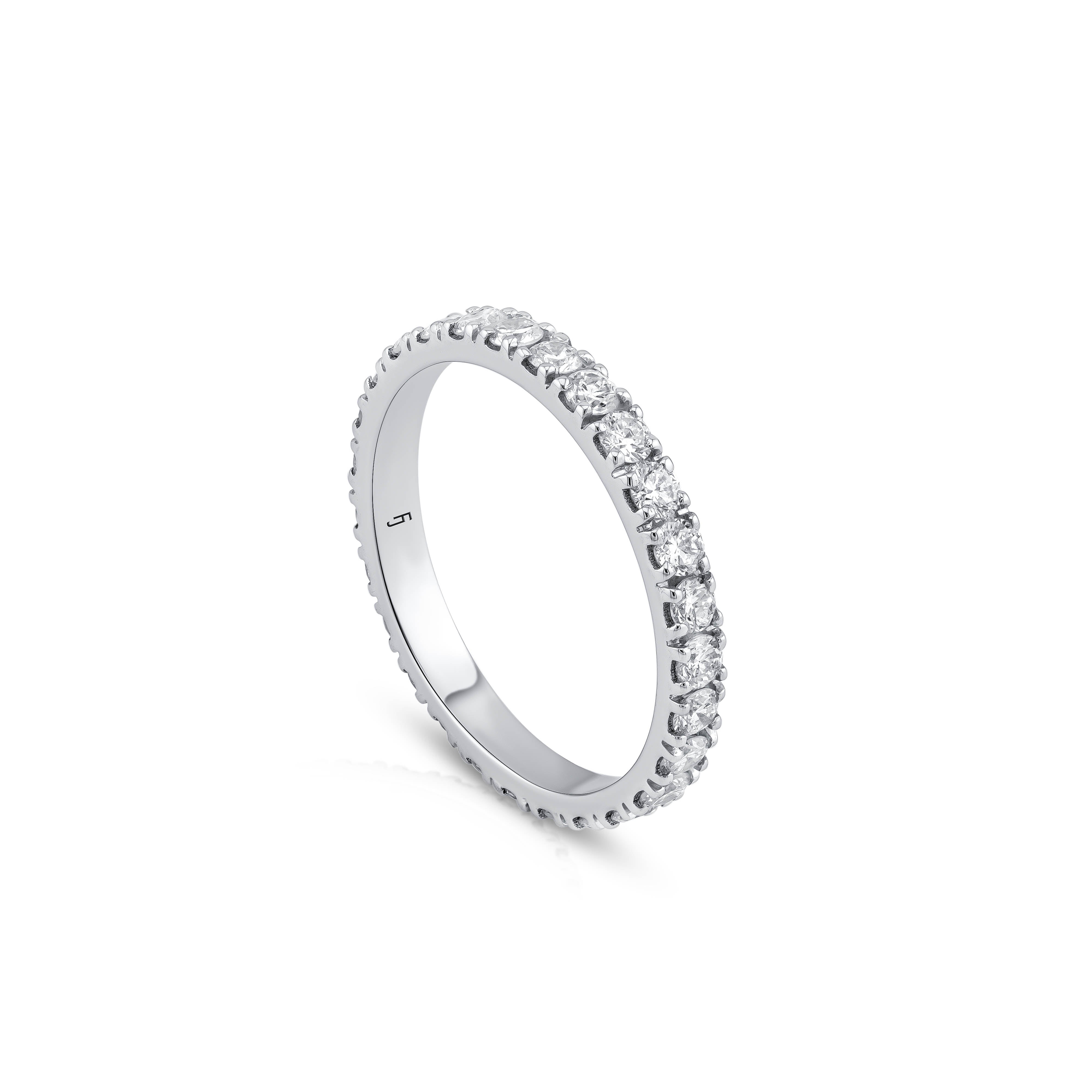 Julia Diamond Eternity Ring (2mm)