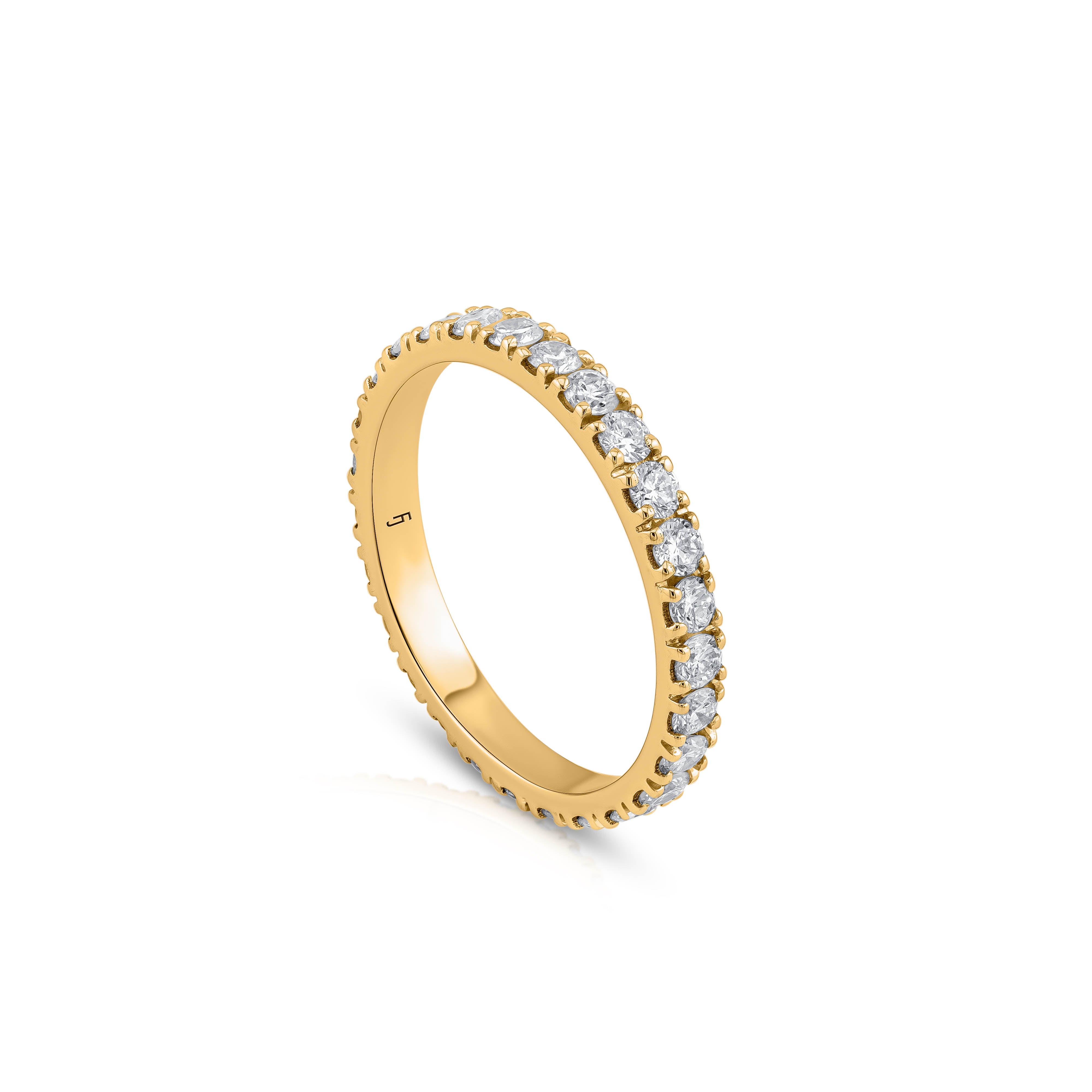 Julia Diamond Eternity Ring (2mm)