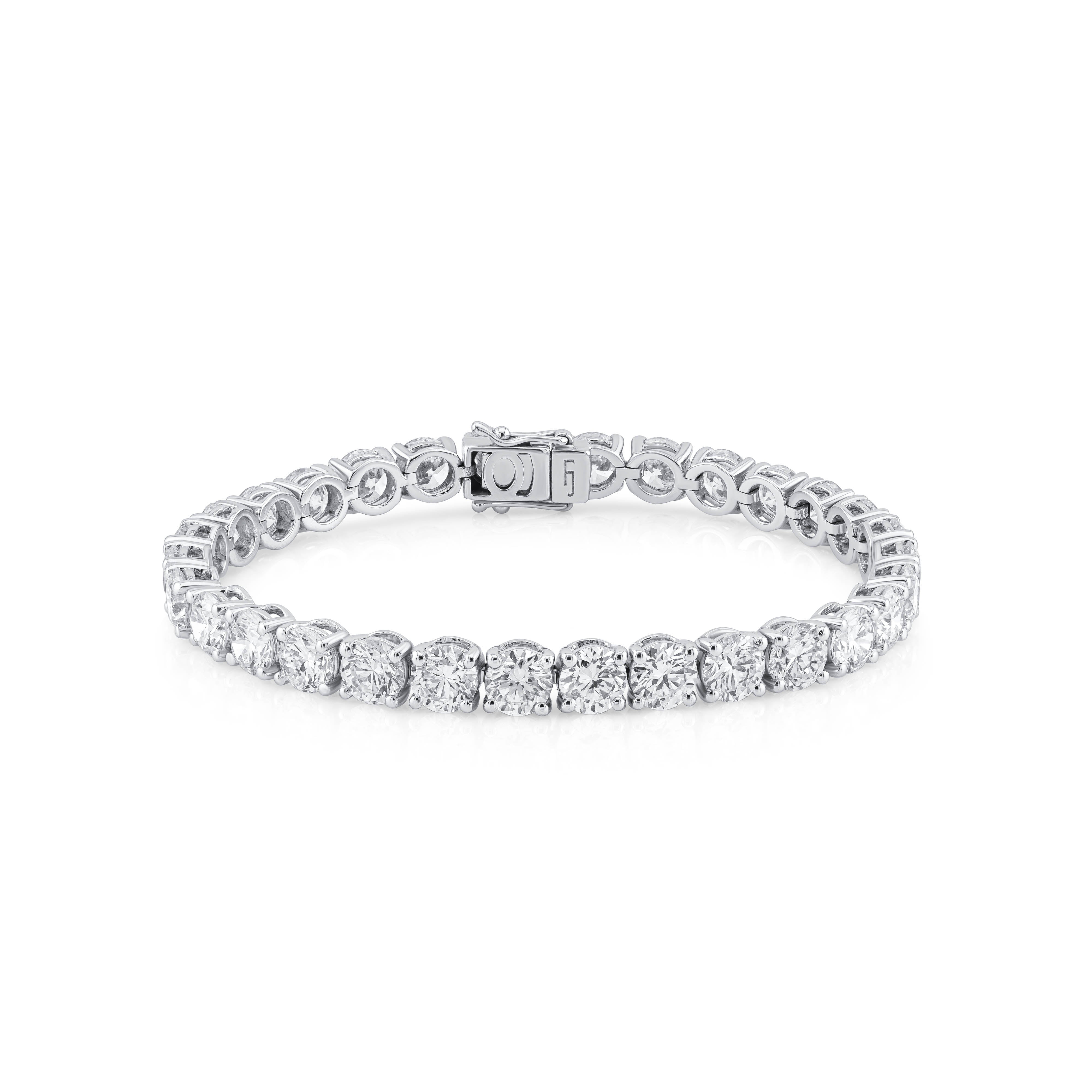 Grande Lab Diamond Tennis Bracelet (Certified)