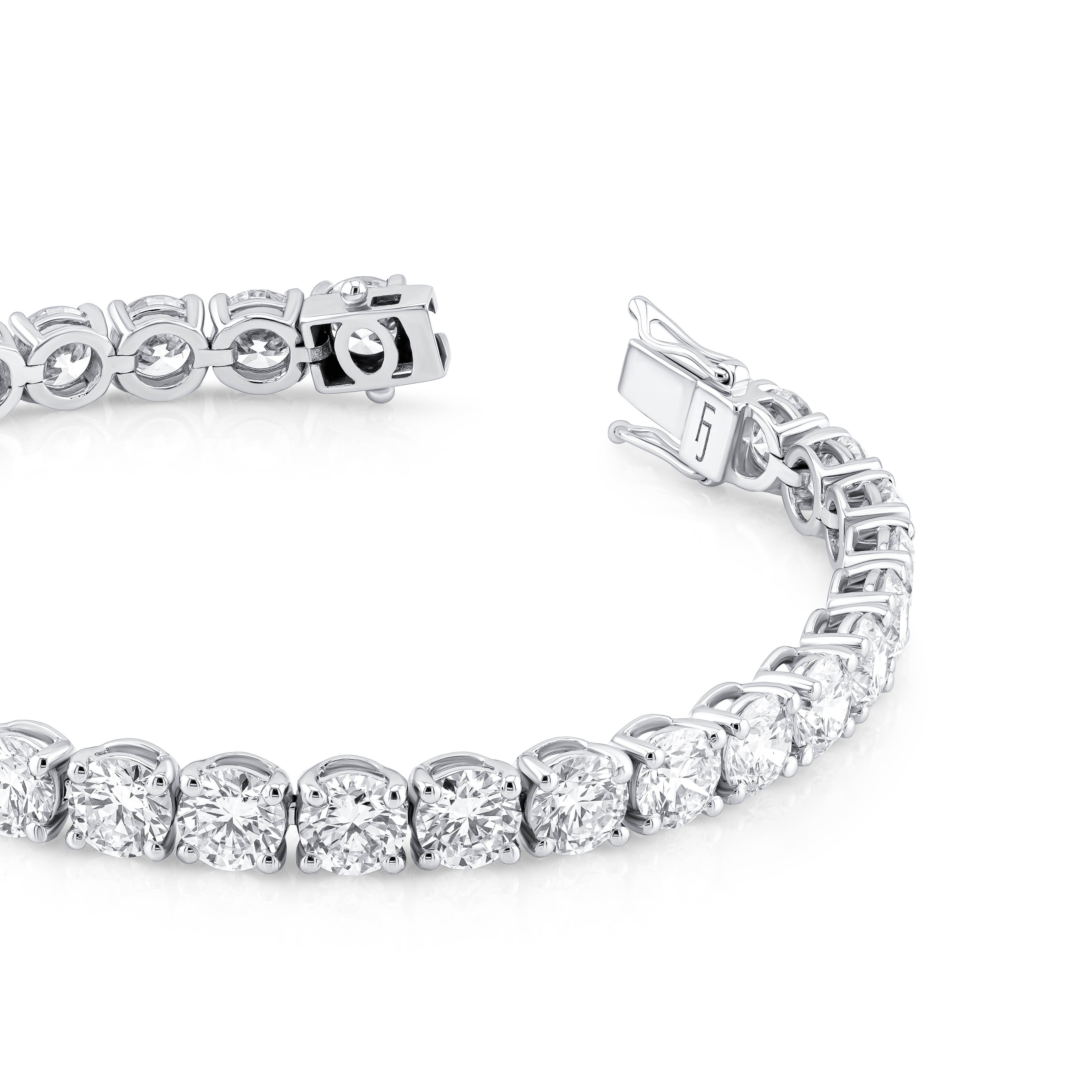 Grande Lab Diamond Tennis Bracelet (Certified)