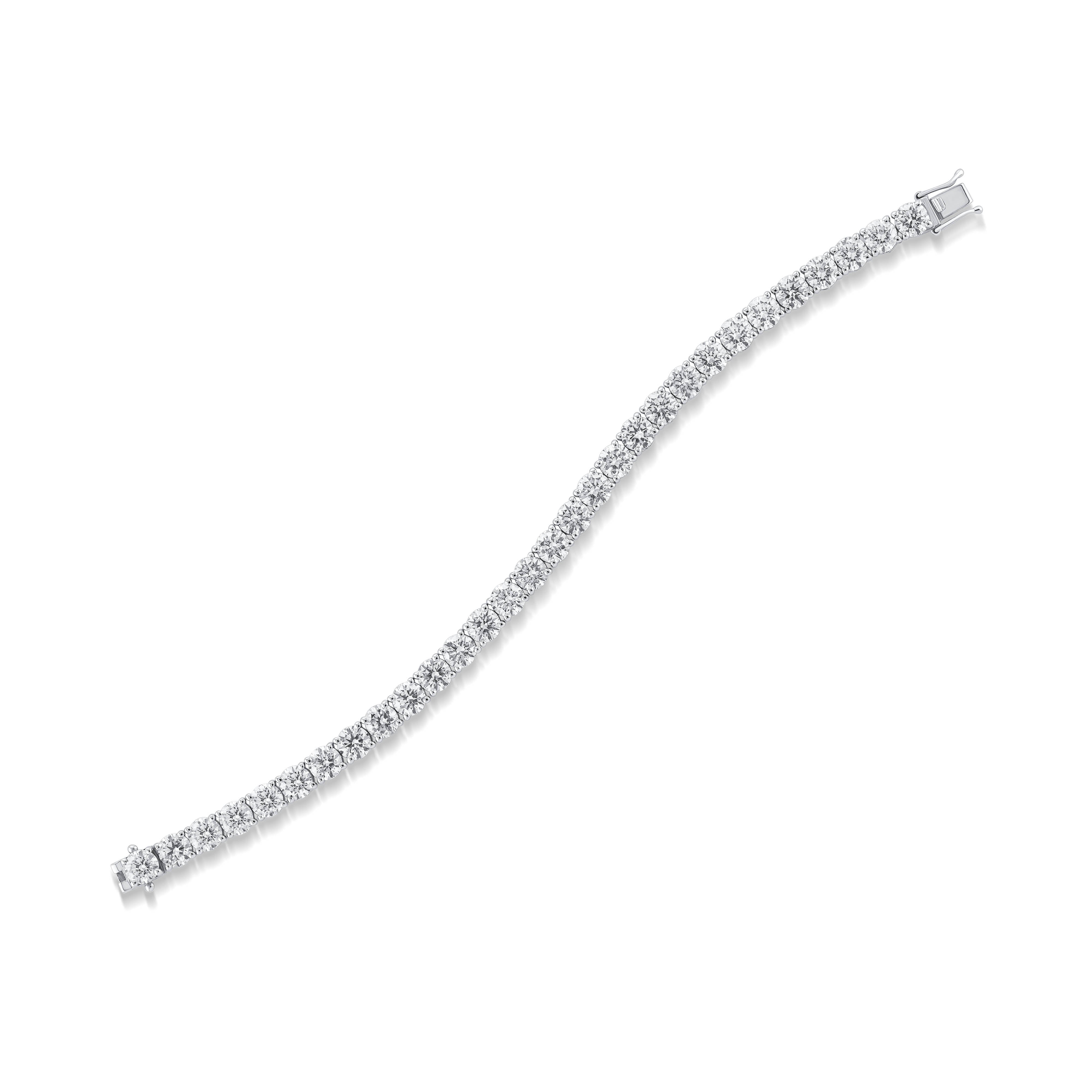 Grande Lab Diamond Tennis Bracelet (Certified)