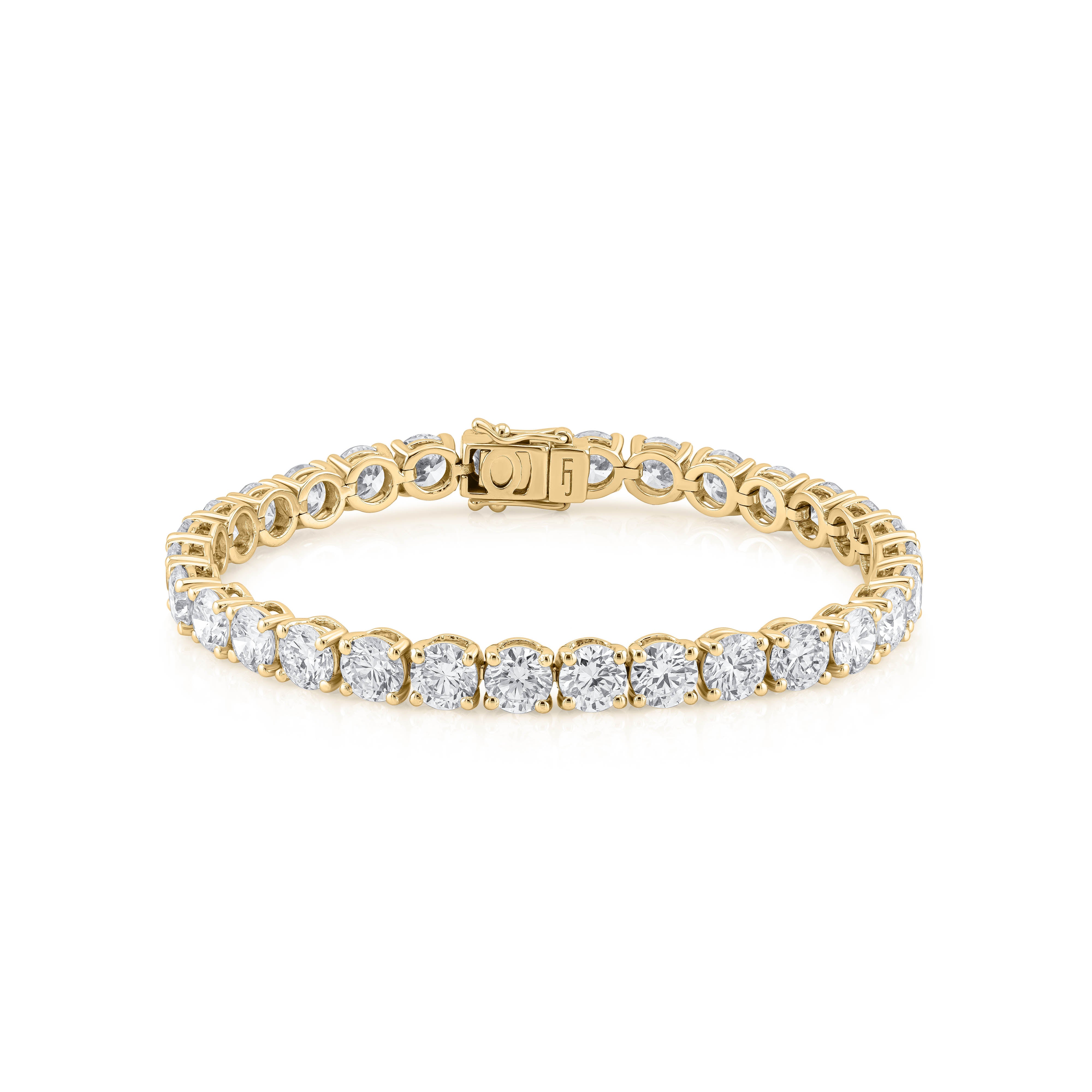 Grande Lab Diamond Tennis Bracelet (Certified)