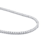 Classic Diamond Tennis Necklace (Certified)