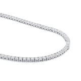 Classic Diamond Tennis Necklace (Certified)