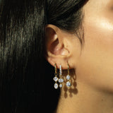 Diamond Hoop Earrings