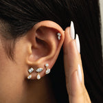 Diamond Drop Earrings