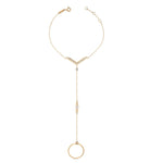 Compass Diamond Hand Chain 3
