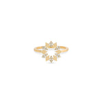 Dahlia Mini Diamond Ring 1