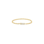 Eclipse Diamond Chain Ring (White Diamonds) 1
