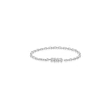 Eclipse Diamond Chain Ring (White Diamonds)