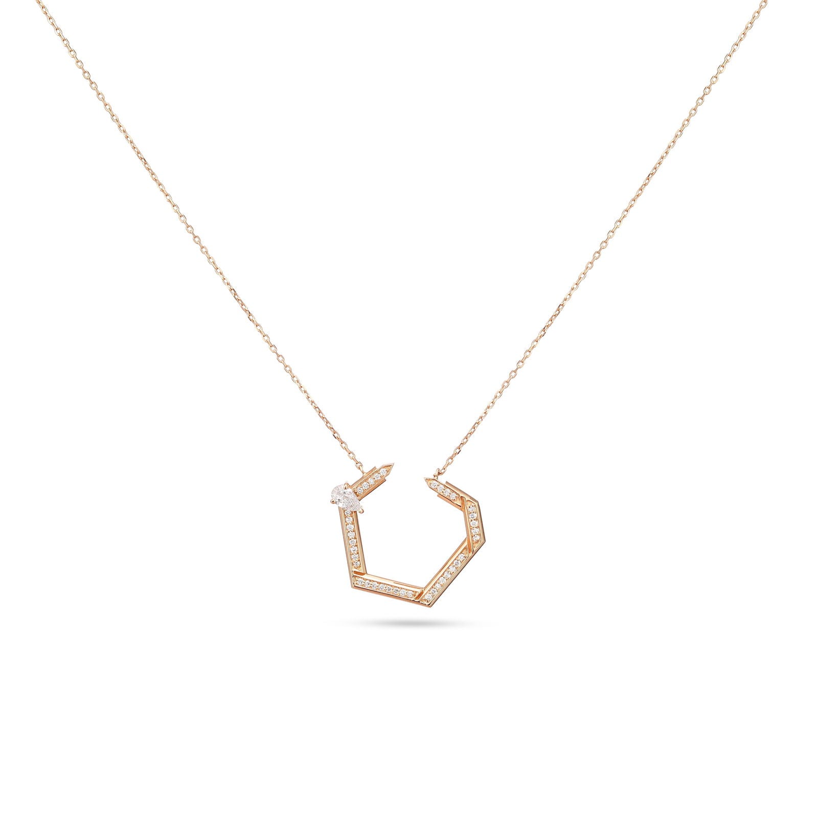 Hexad Diamond Necklace