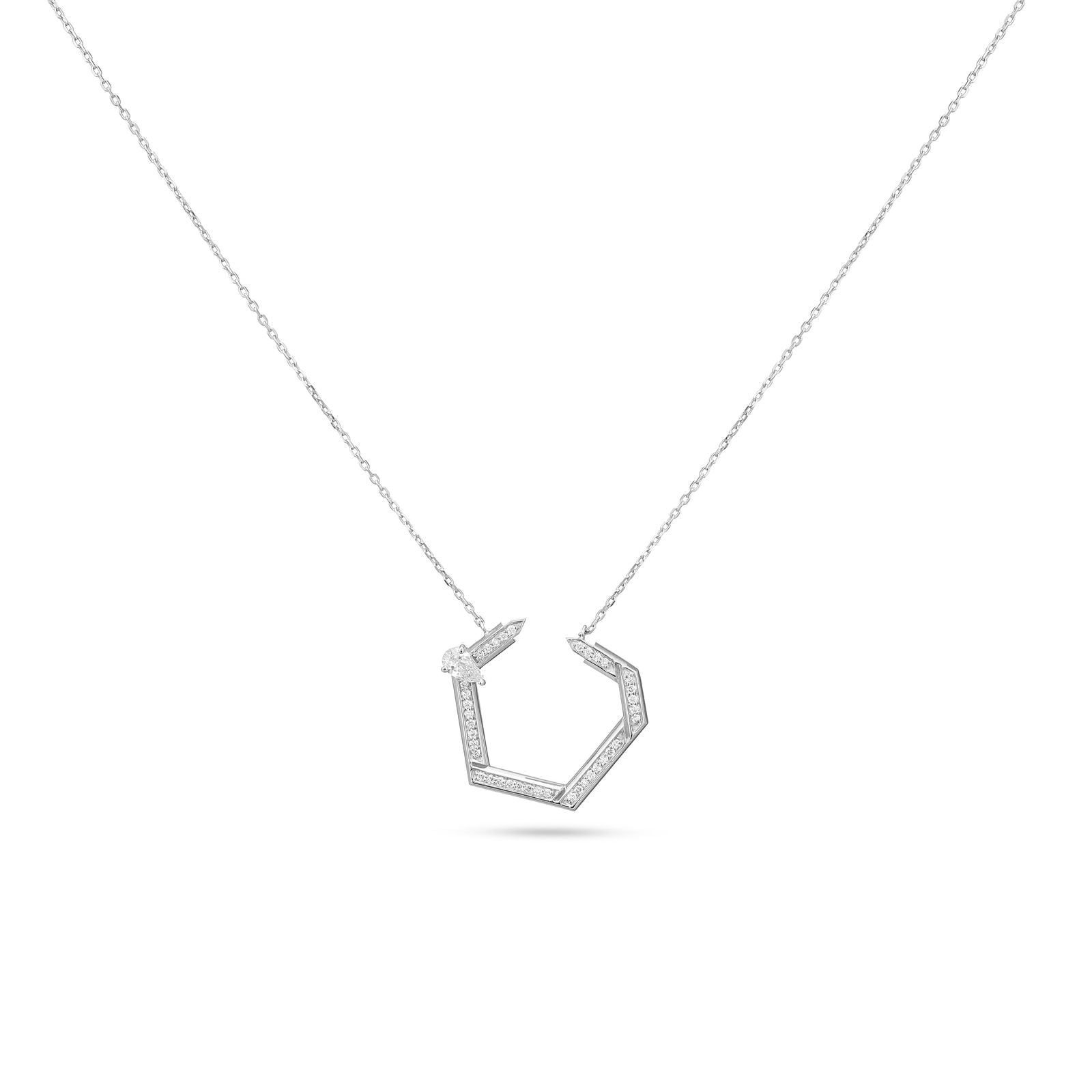 Hexad Diamond Necklace
