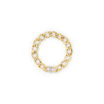 Kyla Cuban Chain Ring 1