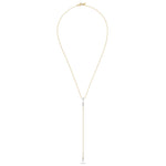 Lola Shield Diamond Drop Necklace 3