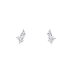 Toi Et Moi Diamond Earrings (Emerald & Marquise) 1