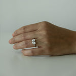 Toi et Moi Diamond Engagement Ring