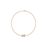 Toi et Moi Bezel Diamond Bracelet – Oval & Pear