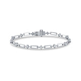 Orbit Diamond Link Bracelet