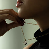 Diamond Initial Necklace