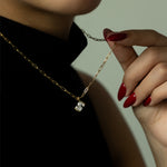 Diamond Initial Necklace