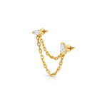 Mirage Dual Chain Earring