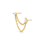 Mirage Dual Chain Earring
