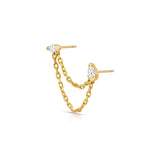Mirage Dual Chain Earring
