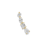 Multi-shape Diamond Ear Climber