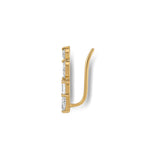 Multi-shape Diamond Ear Climber